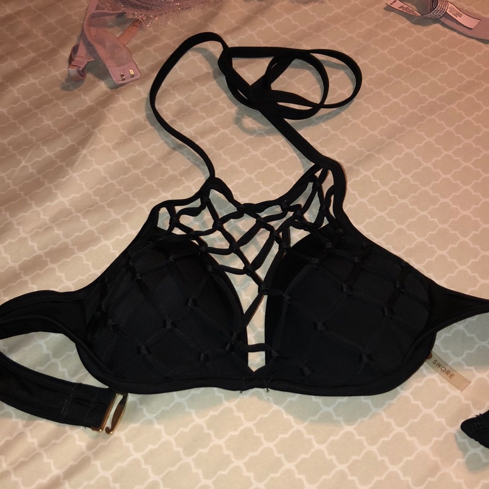 Push up swim top